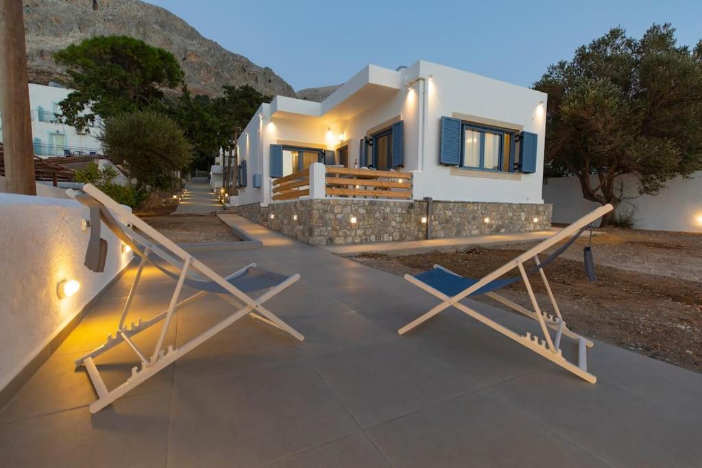 Villa Maria - Seashore Serenity Villa At Myrties Beach Kalymnos Exterior foto