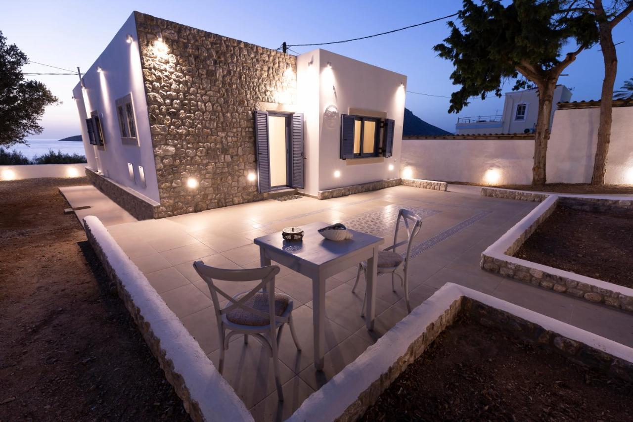 Villa Maria - Seashore Serenity Villa At Myrties Beach Kalymnos Exterior foto